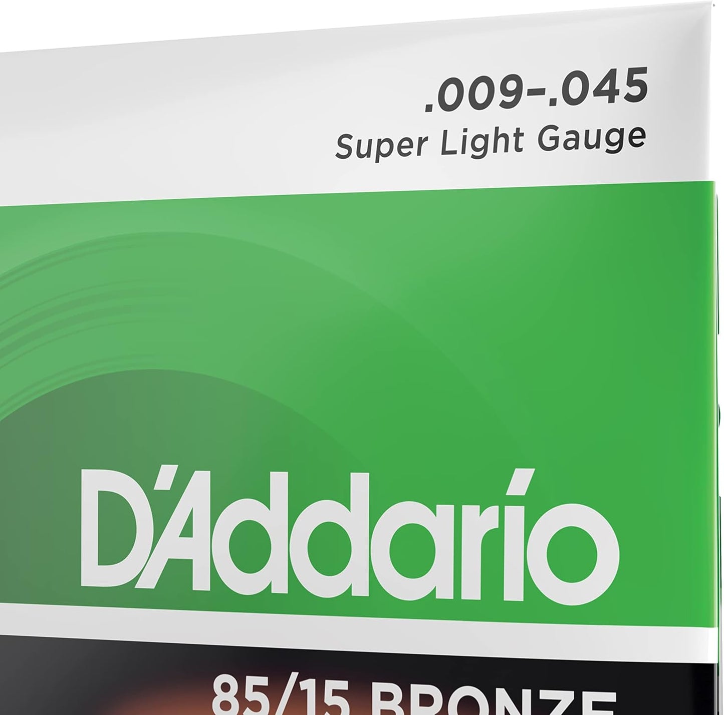 D'Addario Acoustic Guitar String 85/15 Bronze.009-045-Set EZ890