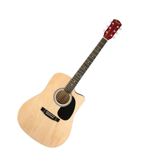 Fender Squier SA-150C Natural Acoustic Guitar Cutaway