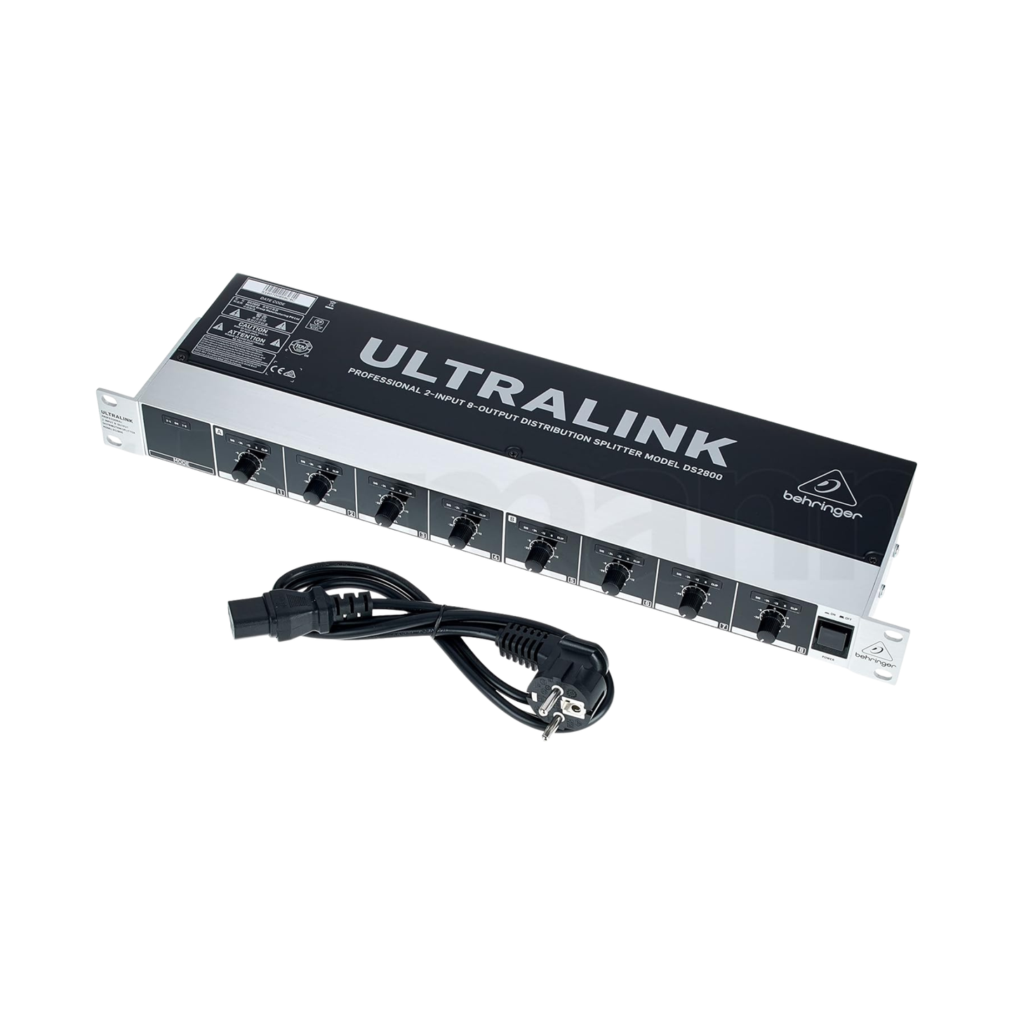 Behringer DS2800 Professional 2-Input 8-Output Distribution Splitter