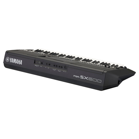 Yamaha PSR-SX600 Arranger Digital Workstation keyboard With Blueberry Case