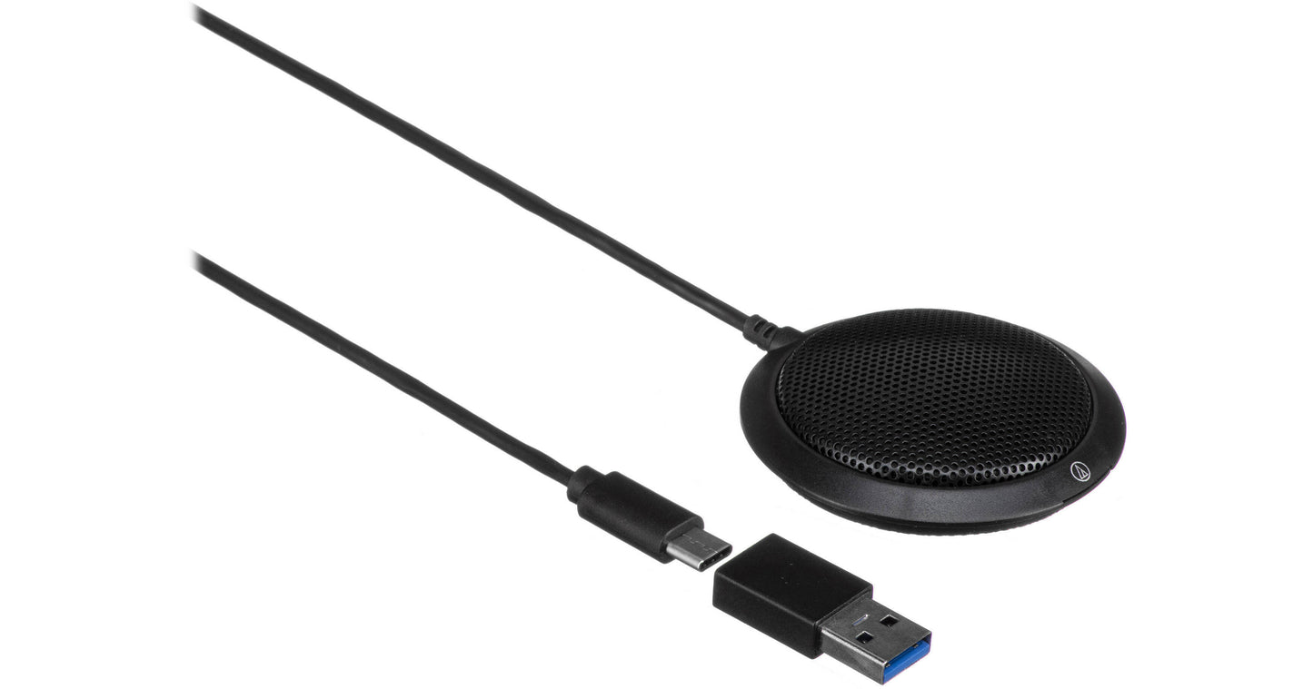 Audio-Technica ATR4697-USB Omnidirectional Condenser Boundary Microphone