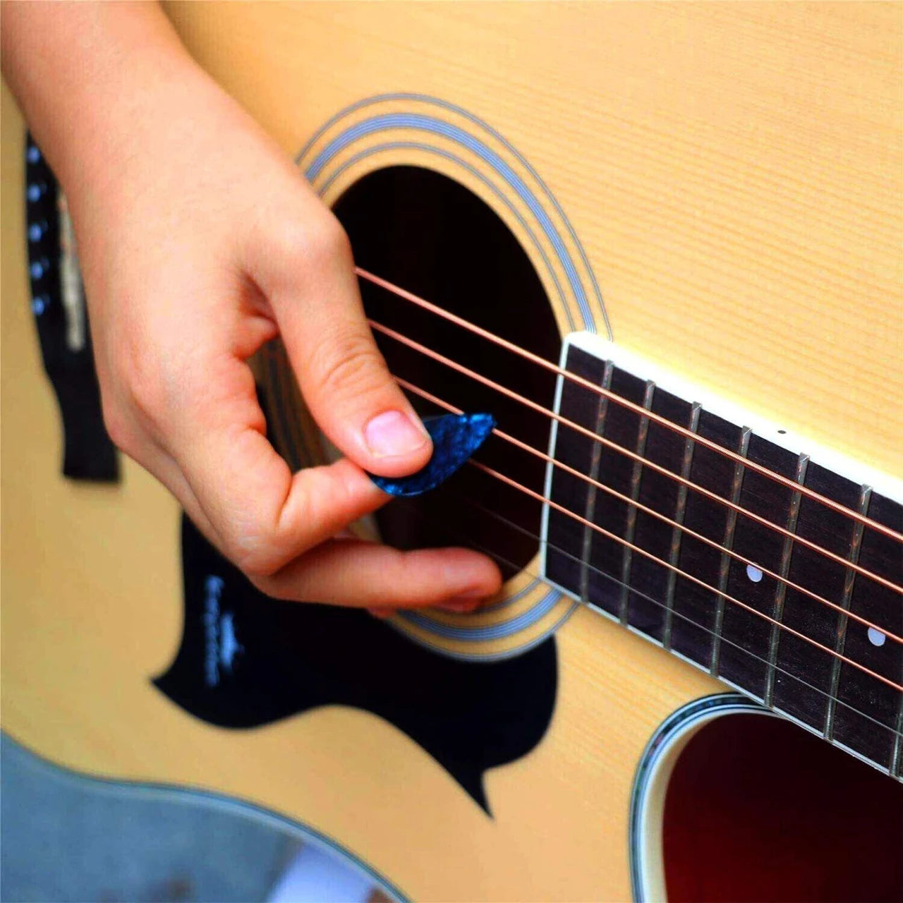 Pack of 100 Multicolor Guitar Picks