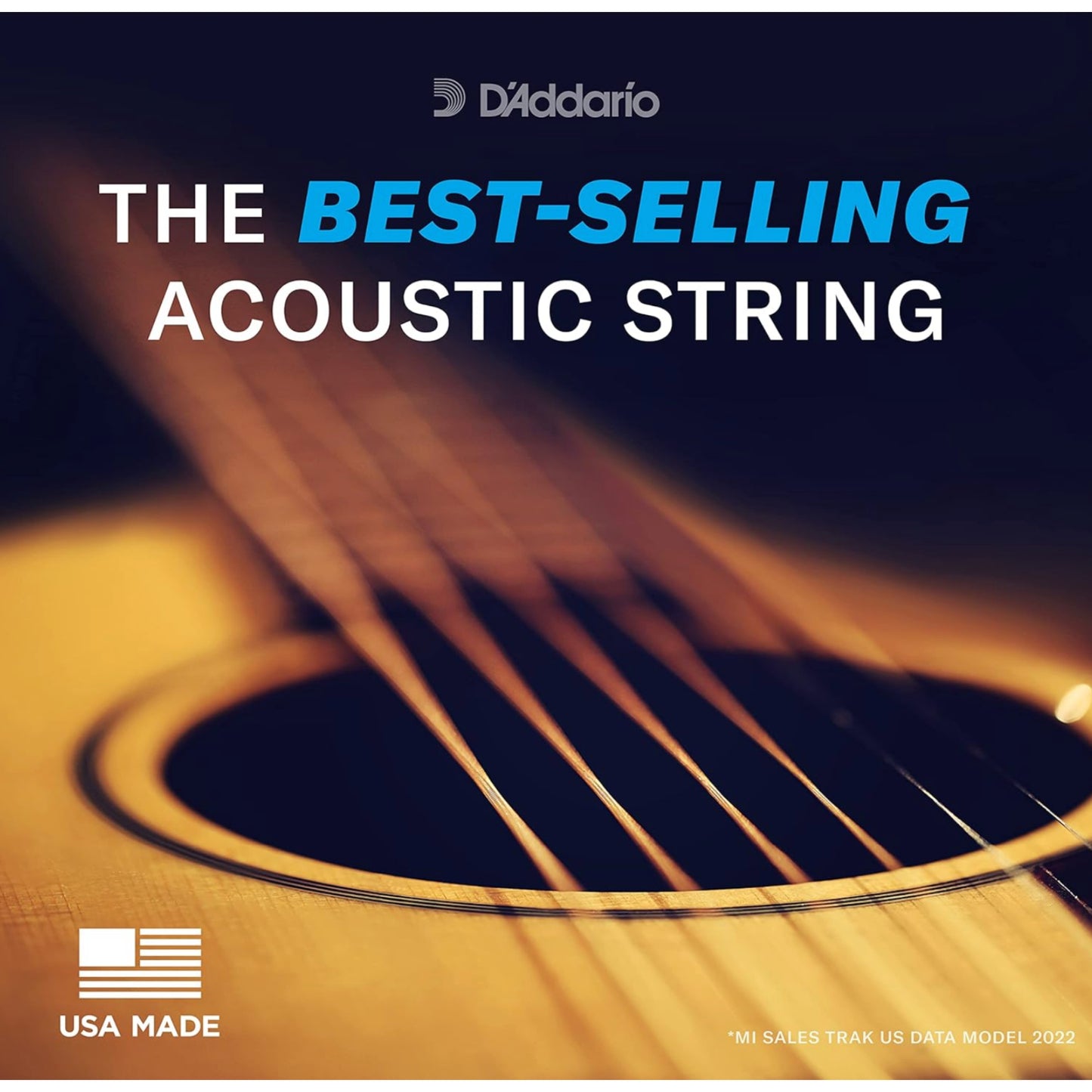 D'Addario EJ26 Acoustic 11-52 Custom Light Guitar Strings
