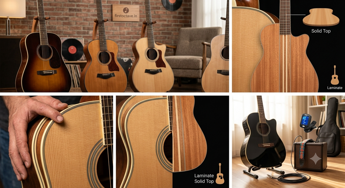 How to Choose Your First Acoustic Guitar: A Beginners Guide