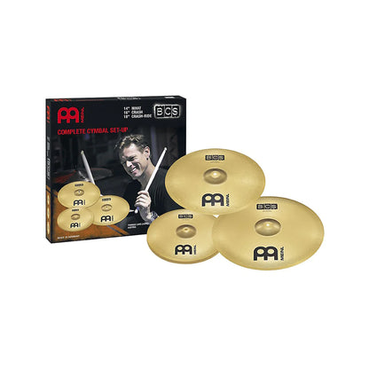 Meinl Cymbals, BCS, 35.56 cm (14") Hi-Hat, 16" Crash & 20" Ride BCS141620