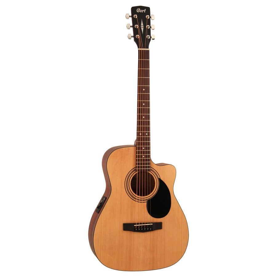 CORT AF500CE OP ELECTRO-ACOUSTIC GUITAR - OPEN PORE