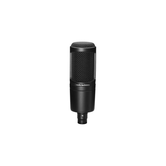 Audio-Technica AT2020 Cardioid Condenser Studio Microphone Bundle with Pop Filter