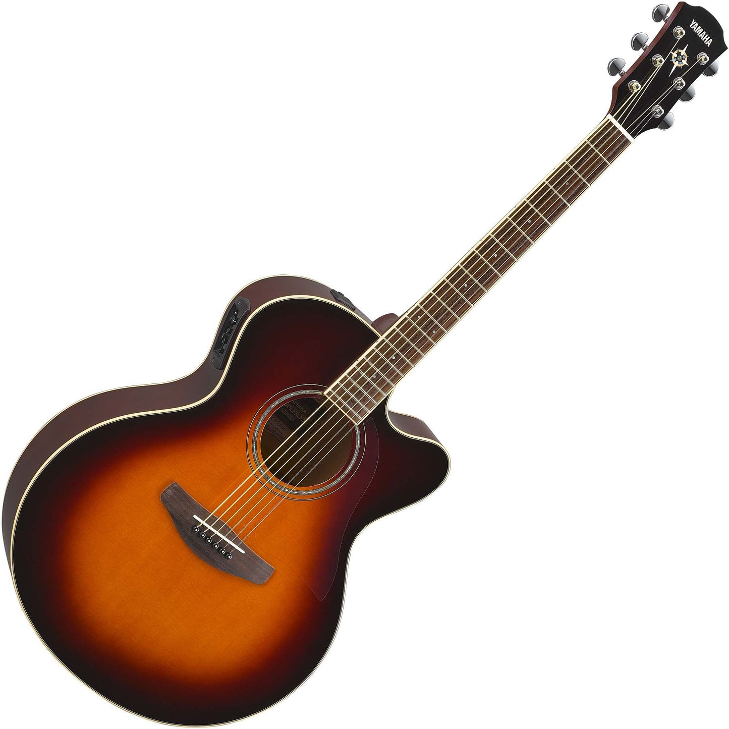 Yamaha CPX600 OVS Acoustic-Electric Guitar, Old Violin Sunburst