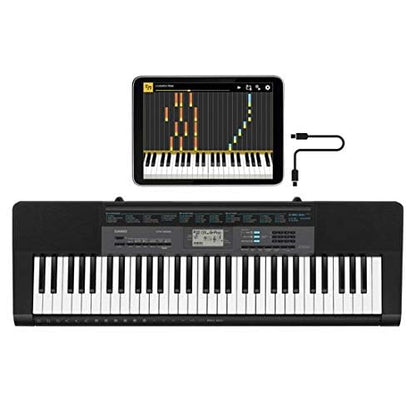 Casio CTK-2550 61-Key Portable Keyboard, Black, Casio CTK2500 keyboard