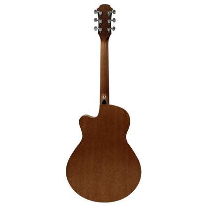 Aria FET M2 Meranti Thin-Body Cutaway Acoustic Guitar- Fingerboard: Ironwood