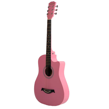 McPuffin Carbon Fiber Acoustic guitar Pink