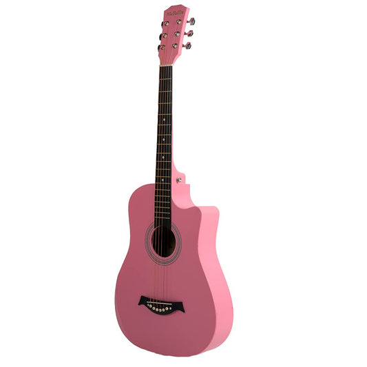 McPuffin Carbon Fiber Acoustic guitar Pink