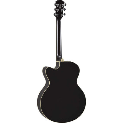 Yamaha CPX600 Medium Jumbo Black Acoustic-Electric Guitar With Bag