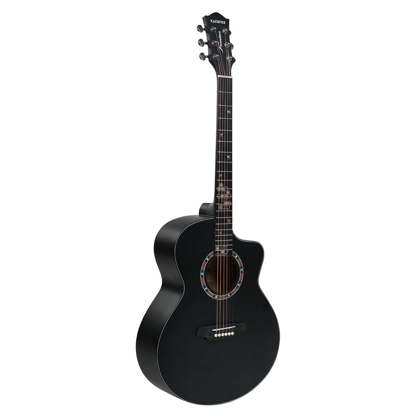 Kadence FR77 40" Acoustic Guitar Black
