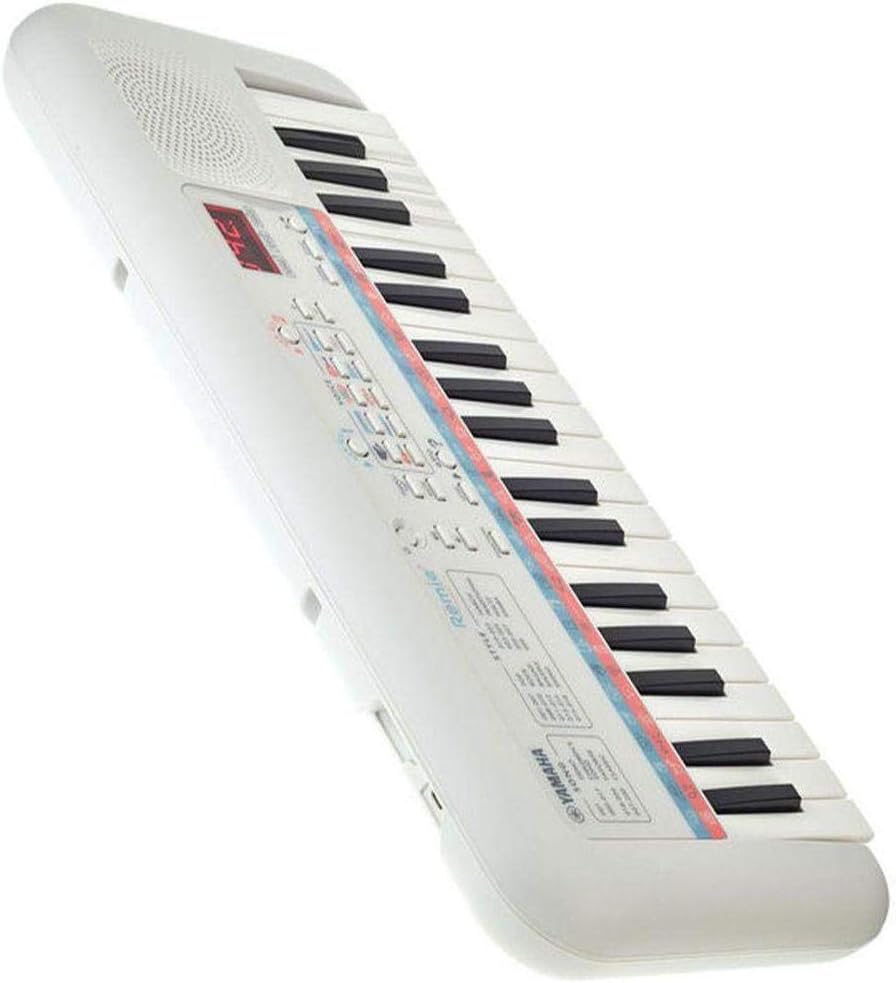 Yamaha Remie PSS-E30 37-Key Portable Mini Keyboard, White With E-Book -VARIABLE