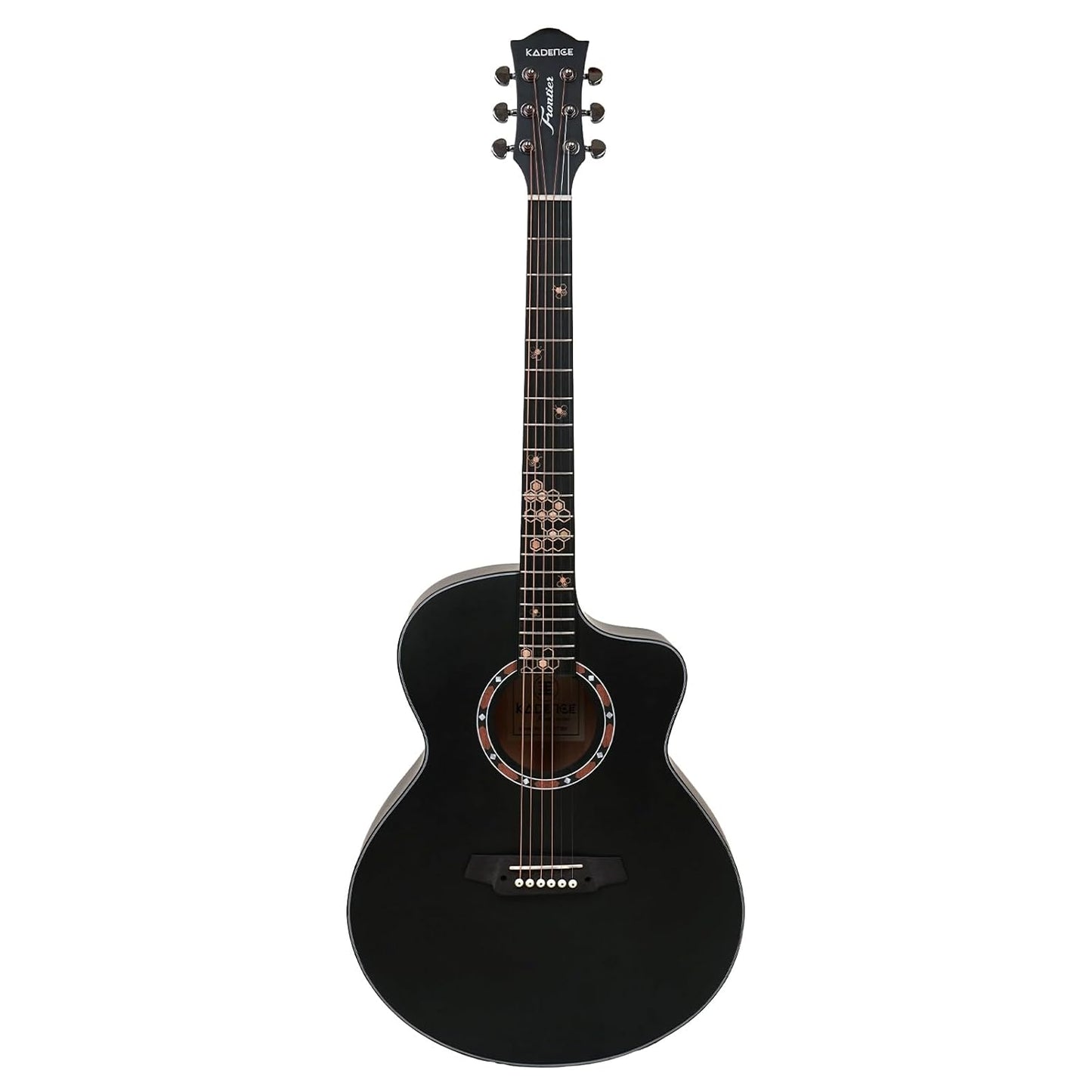 Kadence FR77 40" Acoustic Guitar Black