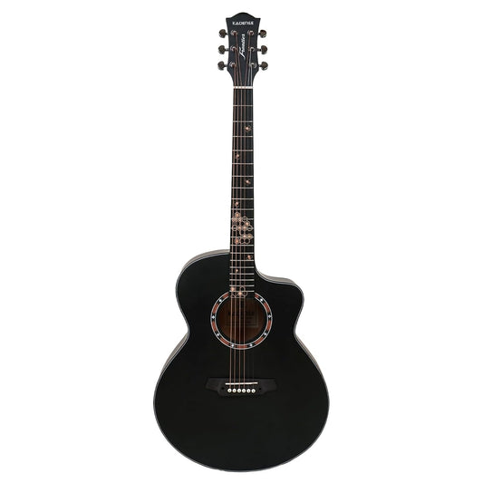 Kadence FR77 40" Acoustic Guitar Black