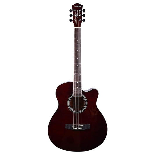 Kadence Frontier Red Wine Acoustic Guitar