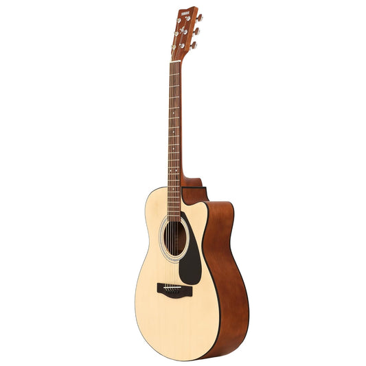 YAMAHA FS80C NATURAL CONCERT CUTAWAY GUITAR