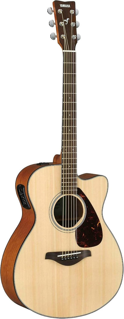 Yamaha FS800 Small Body Solid Top Acoustic Guitar, Natural