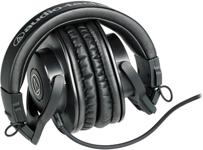 Audio-Technica Ath-M30X Wired Over Ear Headphones Without Mic (Black)