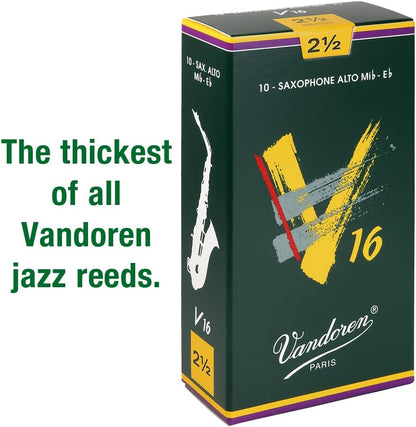 Vandoren Java Alto Sax Reeds Strength 2.5