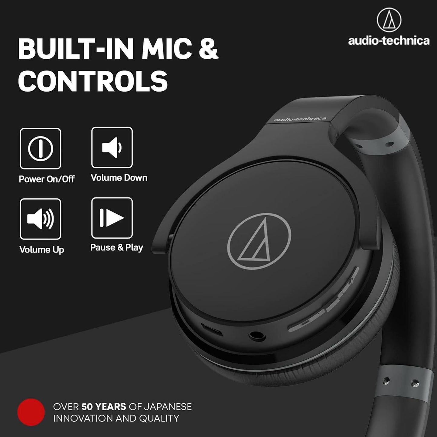 Audio-Technica ATH-S220BT Wireless On-Ear Headphone