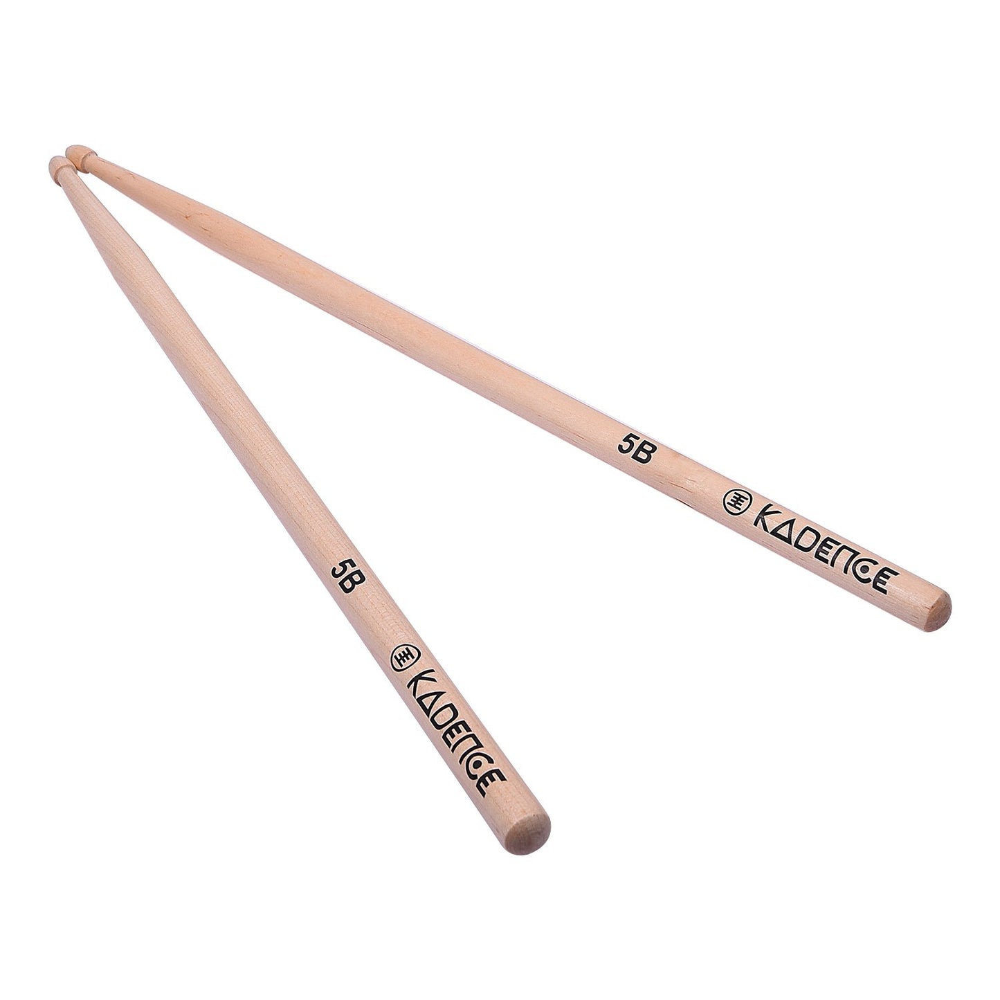 Kadence Maple Wood Drum Stick Wooden Tip 5B
