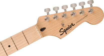 Fender Squier Sonic Stratocaster Electric Guitar - HSS/Black/Maple