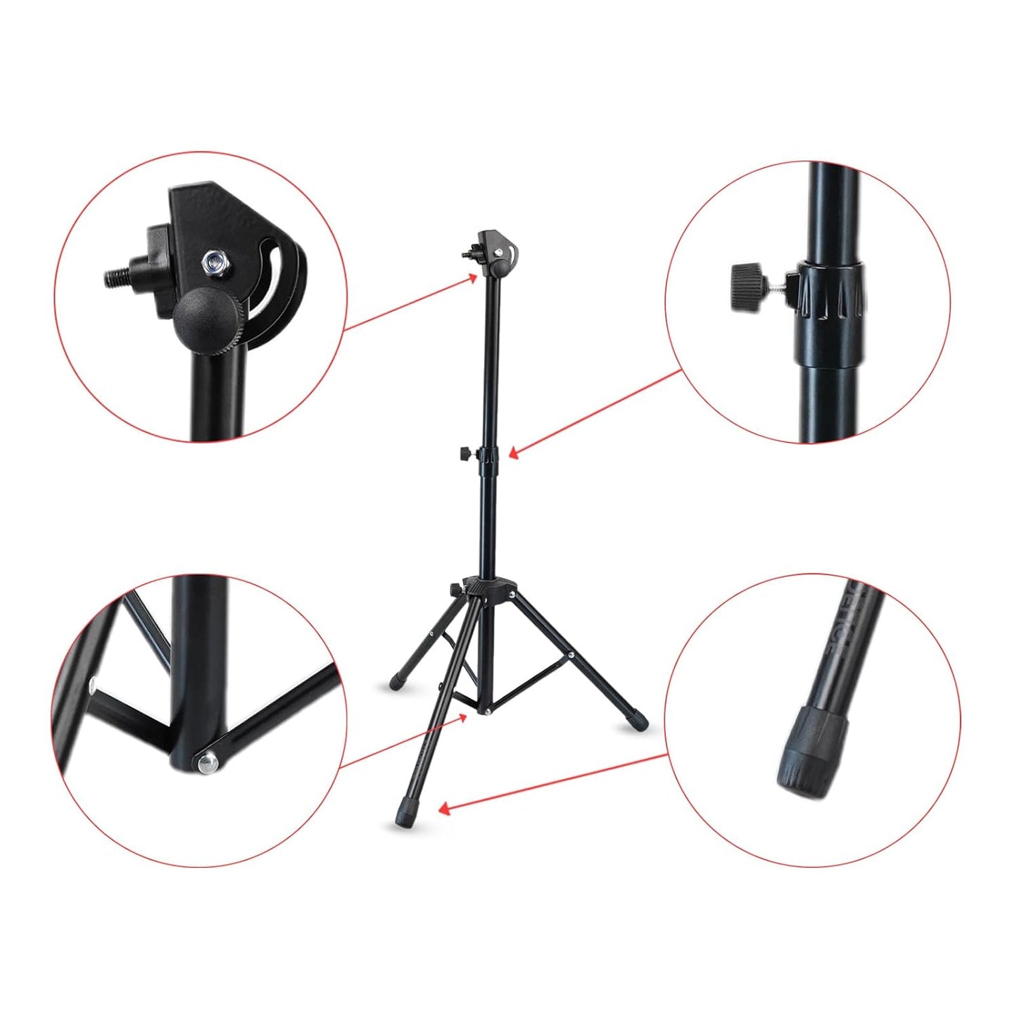 Kadence Portable Practice Pad with Adjustable Stand