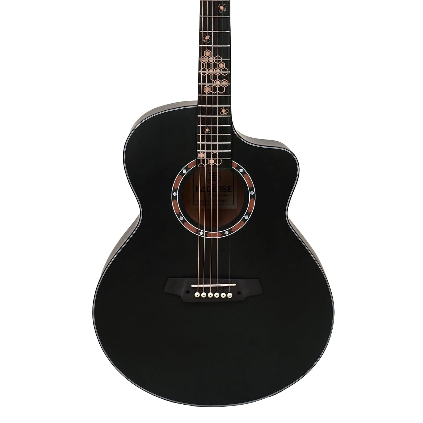 Kadence FR77 40" Acoustic Guitar Black