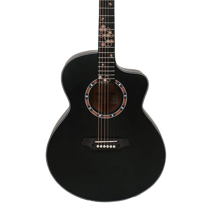 Kadence FR77 40" Acoustic Guitar Black