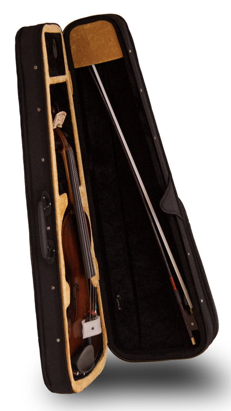 FirstOctave Intermediate Model Violin Dark Brown Glossy