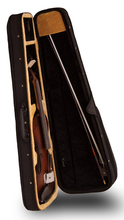 FirstOctave Intermediate Model Violin Dark Brown Matt