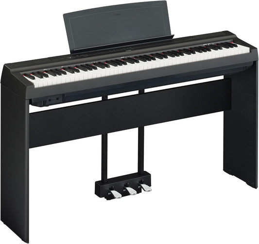 Yamaha P125B 88-Key Weighted Action Digital Piano, Black