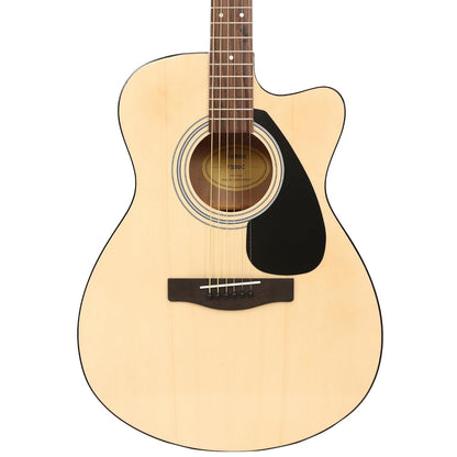 YAMAHA FS80C NATURAL CONCERT CUTAWAY GUITAR