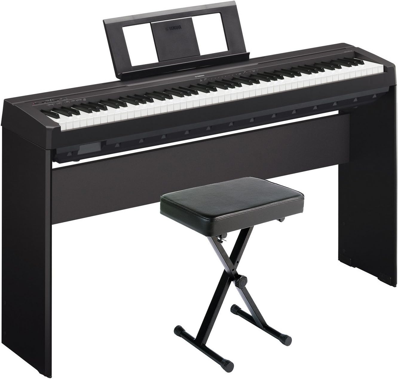 Yamaha P45B Digital Piano with L85 stand (sitting bench not included) Sold By ChennaiMusicals