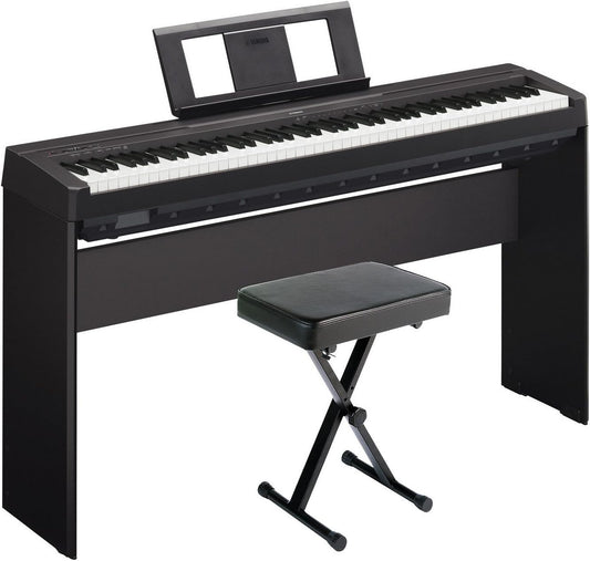 Yamaha P45B Digital Piano with L85 stand (sitting bench not included) Sold By ChennaiMusicals