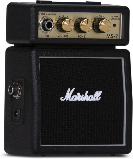 Marshall MS-2C Micro Guitar Amplifier, Black