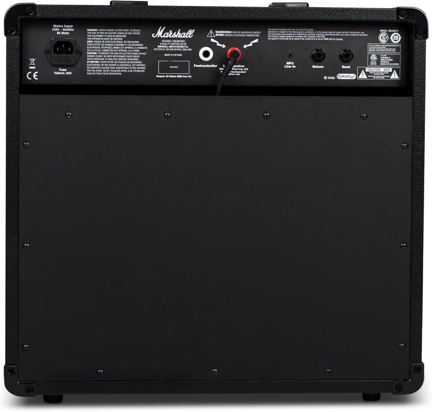 Marshall Amps Guitar Combo Amplifier (M-MG50GFX-U)