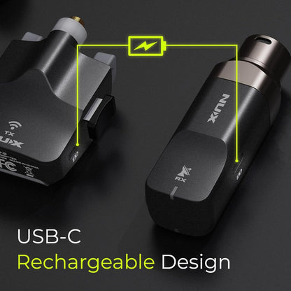 Nux B-6 2.4GHz Wireless System for Saxophone