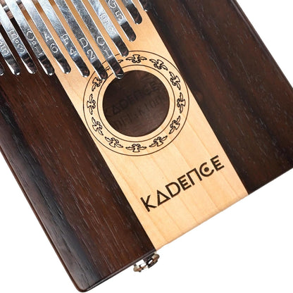 Kadence Kalimba 17 Keys Thumb Piano Easy to Learn Portable Musical Instrument with Tuning Hammer. (Marimba, Wood Finger Piano, kalimba)