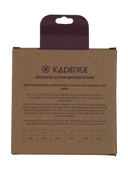 Kadence Bronze Acoustic Guitar String Set