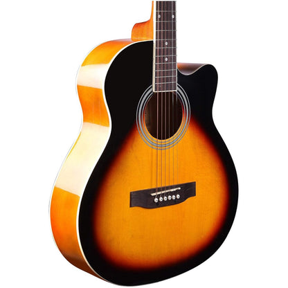 Kadence Frontier Series Acoustic Guitar Sunburst
