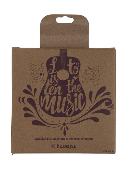 Kadence Bronze Acoustic Guitar String Set