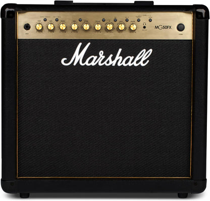 Marshall Amps Guitar Combo Amplifier (M-MG50GFX-U)