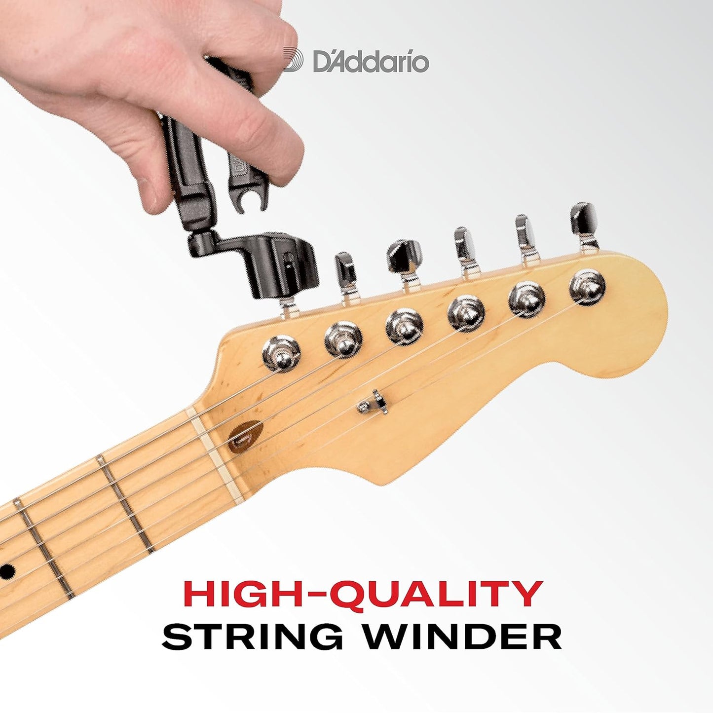 D'Addario DP0002 String Winder, Cutter, Bridge Remover- 3 in 1