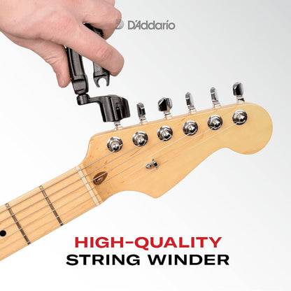 D'Addario DP0002 String Winder, Cutter, Bridge Remover- 3 in 1