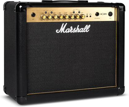 Marshall MG4 Carbon Series MG30GFX 30 Watt Guitar Combo Amplifier 1x10 Combo with 4 Programmable Channels, Effects, MP3 Input