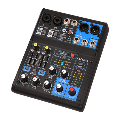 Kadence AG06 6 Channel USB Mixer with Effects